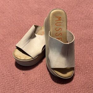 Musse & Cloud Cream Platform Mules